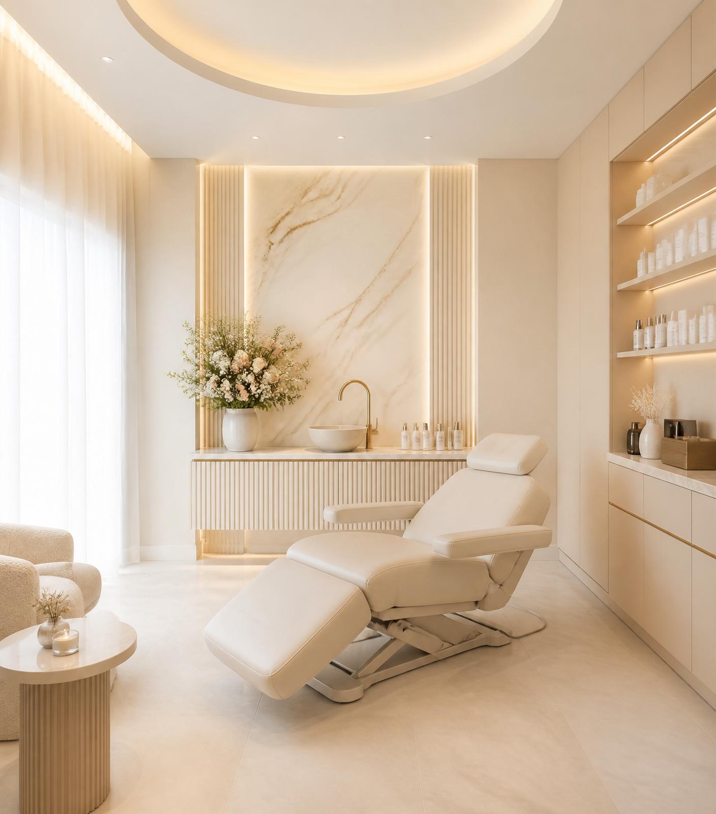 Kalvi Browz luxury salon interior